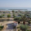 Vista del campeggio verso il mare.